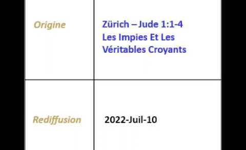 2022/07/10 1989-01-29 “Zürich — Jude 1:1-4 Les Impies Et Les Véritables Croyants” – Krefeld Broadcast French